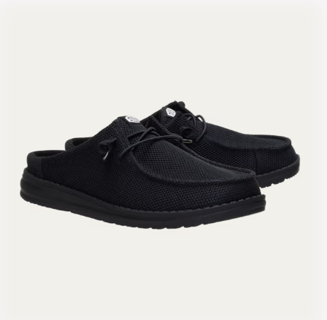 Wendy Slip Mono Black Casual Shoes
