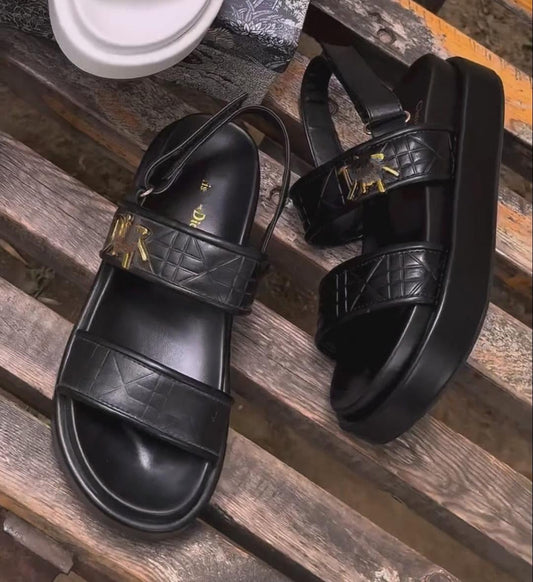 Platform Soft-heeled Sandals
