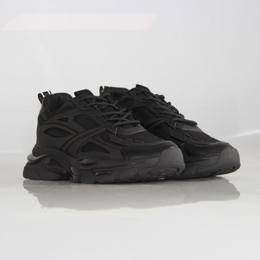 Men's Black Height-increasing Sneakers