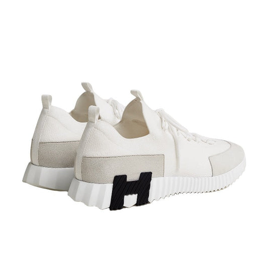 H White Slip-on Casual Sneakers