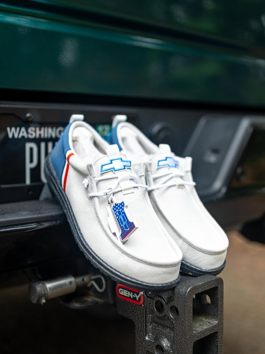 Wally Funk Chevy shoes
