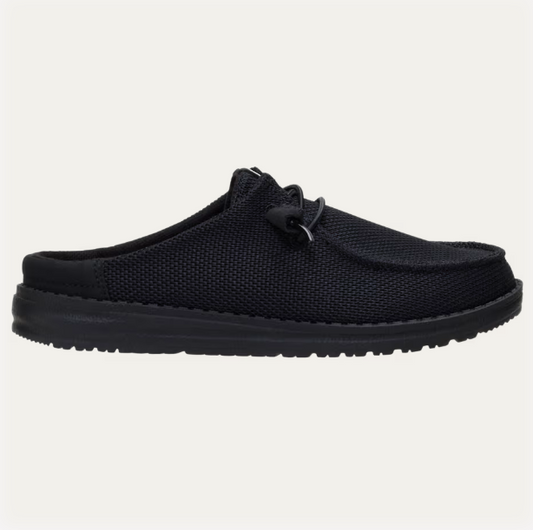Wendy Slip Mono Black Casual Shoes