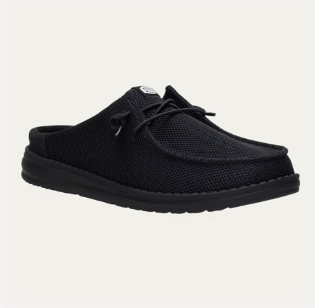 Wendy Slip Mono Black Casual Shoes
